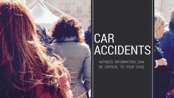 Car Accident Witnesses Can Help Your Case