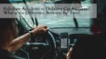 Rideshare Accidents vs Ordinary Car Accidents What is the Difference Between the Two