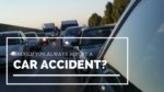 Reporting a Car Accident